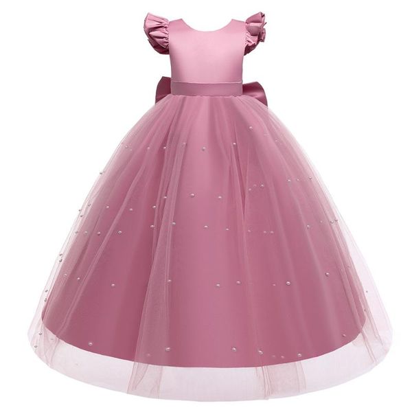 girl's dresses pink first communion formal pearls princess prom dress long backless ballgown kids evening for wedding, Red;yellow
girl's dresses pink first communion formal pearls princess prom dress long backless ballgown kids evening for wedding, Red;yellow