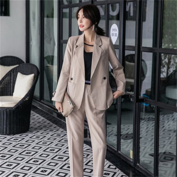 korean blazer pant women's suit business wear elegant pantsuit suits for ladies working pants two outfits jacket ezyp, White;black
korean blazer pant women's suit business wear elegant pantsuit suits for ladies working pants two outfits jacket ezyp, White;black
