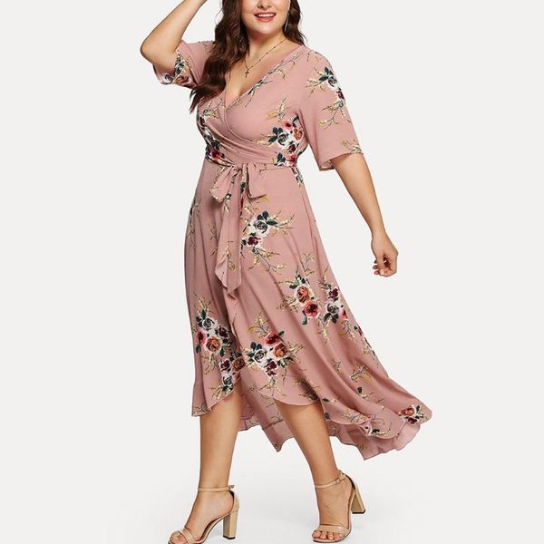 casual dresses plus size women short sleeve v-neck boho flower bohemian party maxi dress fashion girl woman autumn, Black;gray
casual dresses plus size women short sleeve v-neck boho flower bohemian party maxi dress fashion girl woman autumn, Black;gray