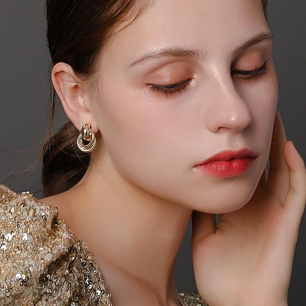 dangle & chandelier fashion golden hoop earrings for women vintage geometirc irregular gold metal brincos 2021 trend jewelry gifts, Silver
dangle & chandelier fashion golden hoop earrings for women vintage geometirc irregular gold metal brincos 2021 trend jewelry gifts, Silver