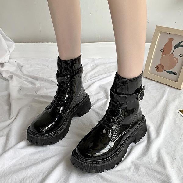 boots shoes women's autumn boots-women round toe zipper ladies rubber 2021 ankle leather med lolita rock basic solid fabric pu, Black
boots shoes women's autumn boots-women round toe zipper ladies rubber 2021 ankle leather med lolita rock basic solid fabric pu, Black