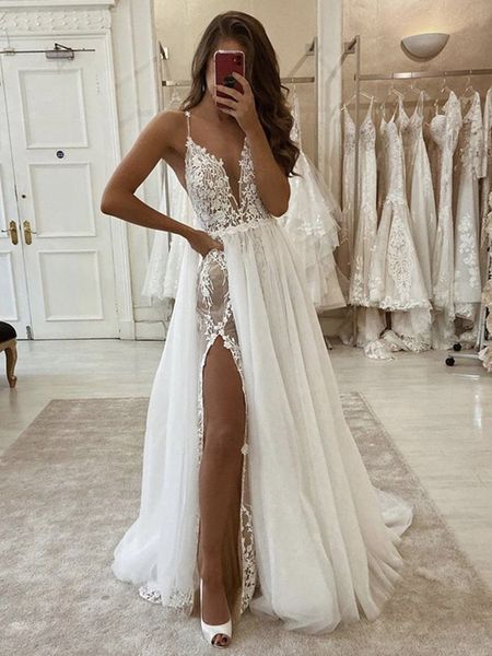 deep v-neck evening dress spaghetti straps side split a-line prom dresses for formal occasions custom made, Black;red
deep v-neck evening dress spaghetti straps side split a-line prom dresses for formal occasions custom made, Black;red