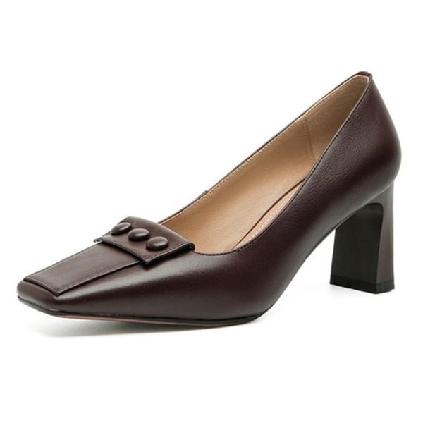 dress shoes fanyuan shallow fashion woman heels 2021 summer arrival thick pumps for women metal decoration women's, Black
dress shoes fanyuan shallow fashion woman heels 2021 summer arrival thick pumps for women metal decoration women's, Black