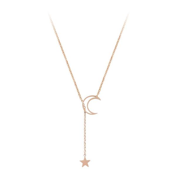 chains 2021 fashion style elegant star moon design pendant clavicle chain korean necklace, Silver
chains 2021 fashion style elegant star moon design pendant clavicle chain korean necklace, Silver