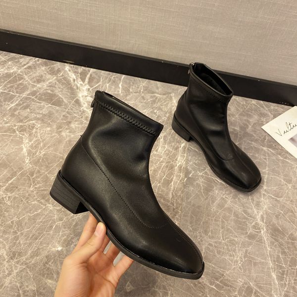 boots solid leather boots women's fashions women's zipper square heels shoes woman sew autumn ladies'shoes lcqk, Black
boots solid leather boots women's fashions women's zipper square heels shoes woman sew autumn ladies'shoes lcqk, Black
