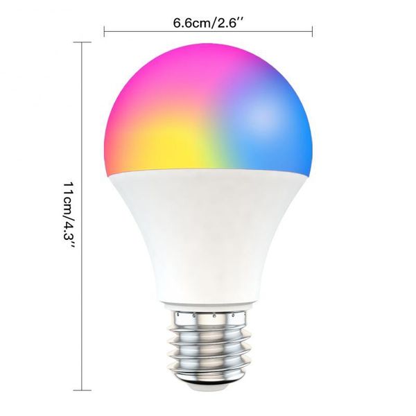 smart home control tuya led wifi remote light bulb b22/e27 rgb for alexa google family intelligence system
smart home control tuya led wifi remote light bulb b22/e27 rgb for alexa google family intelligence system