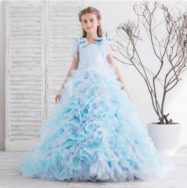 girl's dresses beautiful girls birthday tiered tulle lace bow little princess dress wedding party pageant gowns with train, Red;yellow
girl's dresses beautiful girls birthday tiered tulle lace bow little princess dress wedding party pageant gowns with train, Red;yellow