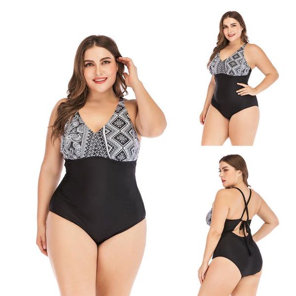 one-piece suits brand 2021 maillot de bain plus size women v-neck printed bikini push-up padded bathing swimwear m-4xl
one-piece suits brand 2021 maillot de bain plus size women v-neck printed bikini push-up padded bathing swimwear m-4xl