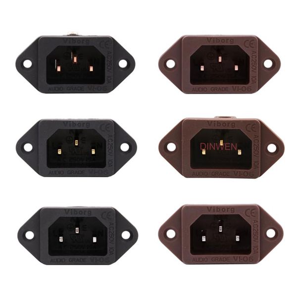 smart power plugs 1pc socket viborg high end pure copper ac male cord inlet receptacle connector 250v/10a ccc ce tuv hifi diy
smart power plugs 1pc socket viborg high end pure copper ac male cord inlet receptacle connector 250v/10a ccc ce tuv hifi diy