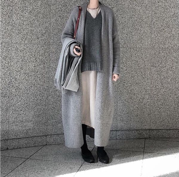 women's knits & tees super long leisure roho cardigan ladies 2021 spring fashion knit sweater women large coat casual black, White
women's knits & tees super long leisure roho cardigan ladies 2021 spring fashion knit sweater women large coat casual black, White