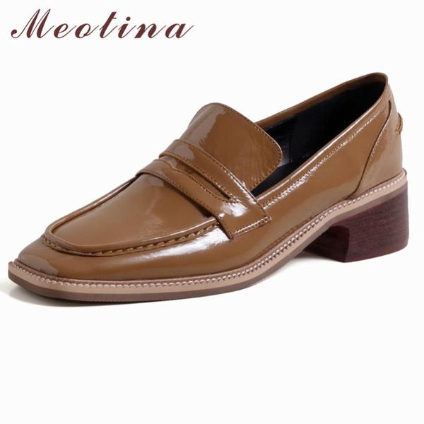 dress shoes meotina women mid heel genuine leather pumps slip on square toe footwear ladies block heels casual black spring 2021
dress shoes meotina women mid heel genuine leather pumps slip on square toe footwear ladies block heels casual black spring 2021