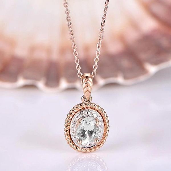 pendant necklaces caoshi exquisite rose gold color necklace for women inlaid oval shape cubic zirconia elegant bridal accessories fashion je, Silver
pendant necklaces caoshi exquisite rose gold color necklace for women inlaid oval shape cubic zirconia elegant bridal accessories fashion je, Silver