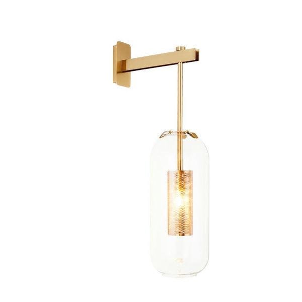 postmodern designer lighting bedroom bedside glass decorative wall lamp personality
postmodern designer lighting bedroom bedside glass decorative wall lamp personality