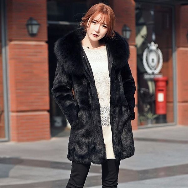 thin women royal rabbit with long female fox longer size natural fur coats elegant ladies genuine leather jackets y51 8zj9, Black
thin women royal rabbit with long female fox longer size natural fur coats elegant ladies genuine leather jackets y51 8zj9, Black