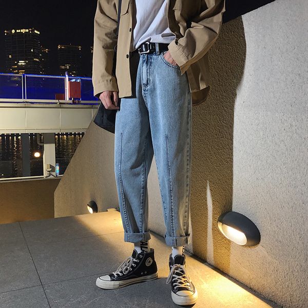 2021 new men's thickening classic style haren ny jeans black/blue color bound feet casual pants biker denim trousers size s-2xl jy7g
2021 new men's thickening classic style haren ny jeans black/blue color bound feet casual pants biker denim trousers size s-2xl jy7g