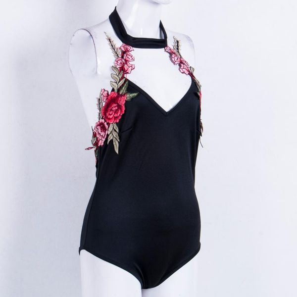 women's jumpsuits & rompers women embroidery v neck jumpsuit black halter bodycon sleeveless bodysuit backless romper clubwear, Black;white
women's jumpsuits & rompers women embroidery v neck jumpsuit black halter bodycon sleeveless bodysuit backless romper clubwear, Black;white
