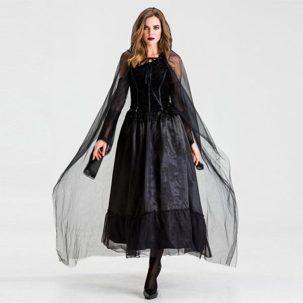 casual dresses halloween cosplay costumes dress women gothic style witch ghost death party festival clothing cloak kleider damen, Black;gray
casual dresses halloween cosplay costumes dress women gothic style witch ghost death party festival clothing cloak kleider damen, Black;gray