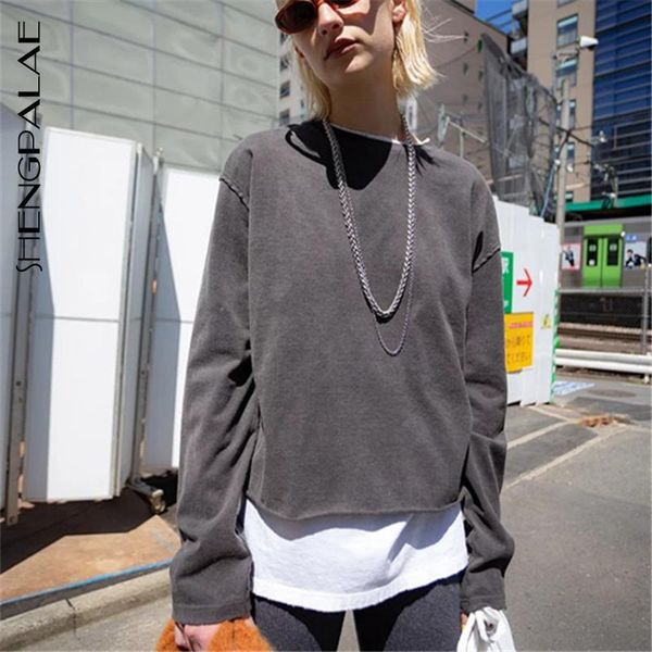 women's hoodies & sweatshirts shengpalae 2021 fashion women hit color splice sweatshirt hooded pullovers female casual oversize jumper, Black
women's hoodies & sweatshirts shengpalae 2021 fashion women hit color splice sweatshirt hooded pullovers female casual oversize jumper, Black