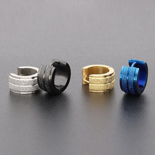 hoop & huggie 1 pair color blue gold earrings small circle fashion stainless steel men women jewelry accessories, Golden;silver
hoop & huggie 1 pair color blue gold earrings small circle fashion stainless steel men women jewelry accessories, Golden;silver