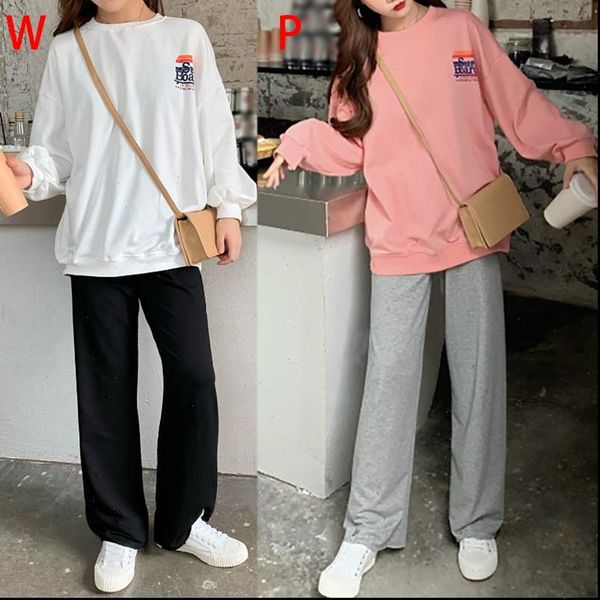 women korean style jogging two pieces set autumn female loose sweatshirt harem pants outfits preppy casual friend sets, Gray
women korean style jogging two pieces set autumn female loose sweatshirt harem pants outfits preppy casual friend sets, Gray