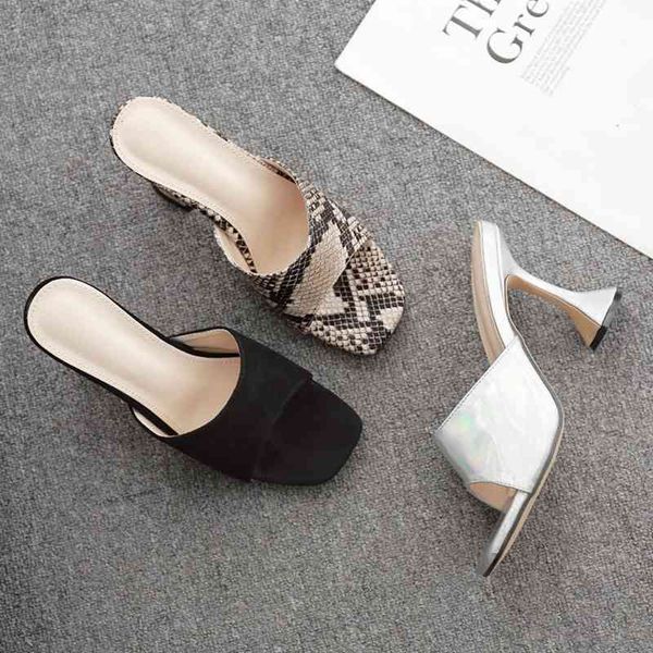 slippers star style women comfortable triangle heeled female summer mules high heels slides fashion ladies sandals shoes un08, Black
slippers star style women comfortable triangle heeled female summer mules high heels slides fashion ladies sandals shoes un08, Black