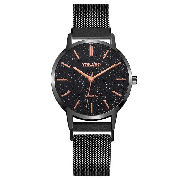 wristwatches yolako women starry sky watch luxury ladies magnetic belt quartz watches clock relogio feminino, Slivery;brown
wristwatches yolako women starry sky watch luxury ladies magnetic belt quartz watches clock relogio feminino, Slivery;brown