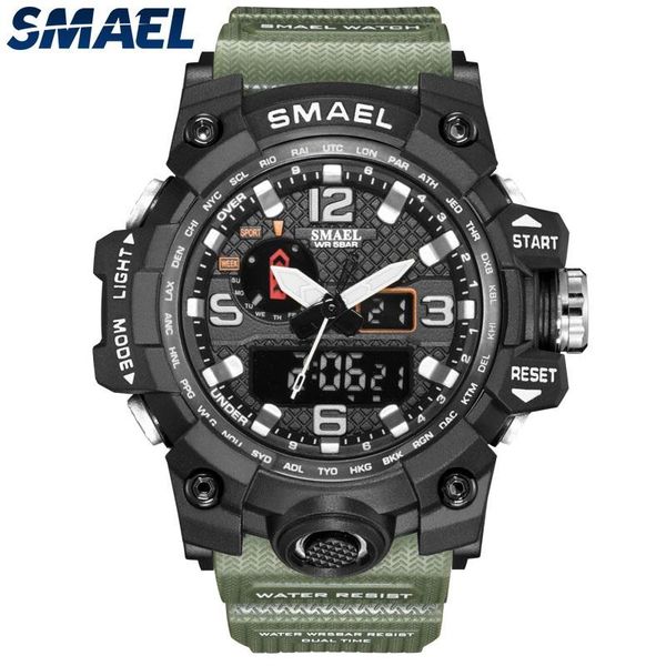 wristwatches fashion men sports watches smael women quartz analog led digital clock man military waterproof watch relogio masculino 1811, Slivery;brown
wristwatches fashion men sports watches smael women quartz analog led digital clock man military waterproof watch relogio masculino 1811, Slivery;brown