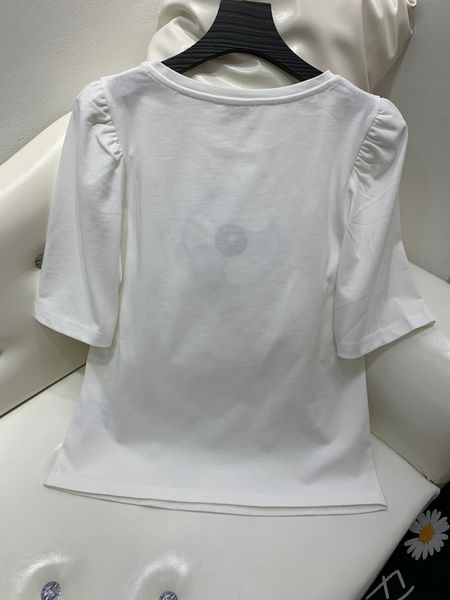 2021 designer new high-end custom cotton t-shirt fashion all-match men and women with the same style688, White
2021 designer new high-end custom cotton t-shirt fashion all-match men and women with the same style688, White