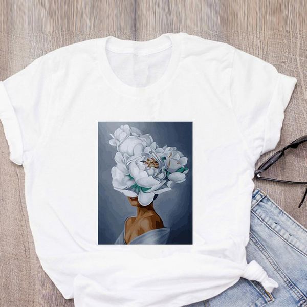 women's t-shirt flowers print women t-shirts harajuku summer short sleeve shirt girl ladies streetwear kawaii graphic s, White
women's t-shirt flowers print women t-shirts harajuku summer short sleeve shirt girl ladies streetwear kawaii graphic s, White