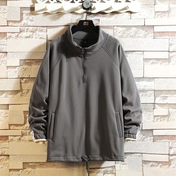 2021 new men solid korean harajuku patchwork hoodies autumn pullover casual sweatshirts turndown collar clothing yfz0, Black
2021 new men solid korean harajuku patchwork hoodies autumn pullover casual sweatshirts turndown collar clothing yfz0, Black
