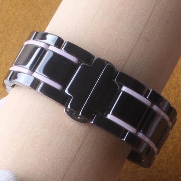 watch bands beautiful watchband ceramic strap 14mm 15mm 16mm 18mm 20mm 22mm 23mm black white with pink fashion accessory, Black;brown
watch bands beautiful watchband ceramic strap 14mm 15mm 16mm 18mm 20mm 22mm 23mm black white with pink fashion accessory, Black;brown