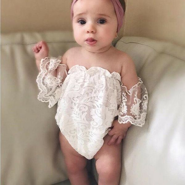 rompers solid off the shoulder lace bodysuit for baby girl sunsuit jumpsuit summer clothes 0-24 months, Blue
rompers solid off the shoulder lace bodysuit for baby girl sunsuit jumpsuit summer clothes 0-24 months, Blue