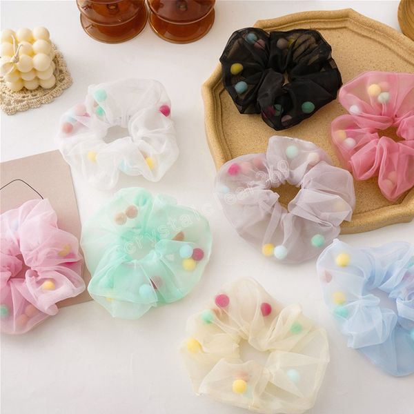 sweet clear mesh small ball scrunchies women romantic pink blue hair rope transparent tulle organza hair ties hair accessories, Slivery;white
sweet clear mesh small ball scrunchies women romantic pink blue hair rope transparent tulle organza hair ties hair accessories, Slivery;white