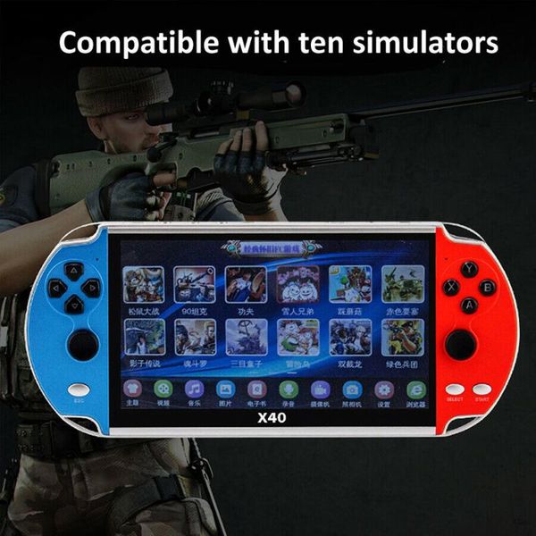 portable game players console 7-inch large screen handheld 16g multifunctional retro handle double-play rechargeable
portable game players console 7-inch large screen handheld 16g multifunctional retro handle double-play rechargeable