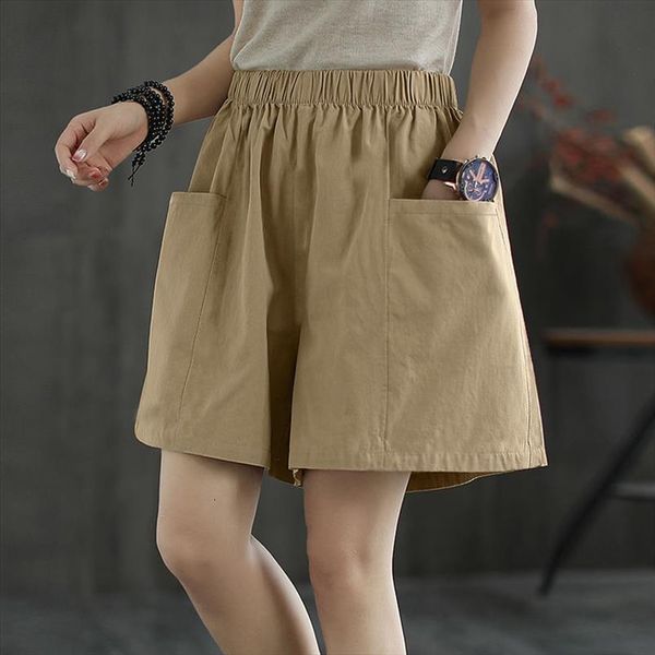 cotton high waist casual womens short summer artistic color pocket ropa mujer, White;black
cotton high waist casual womens short summer artistic color pocket ropa mujer, White;black