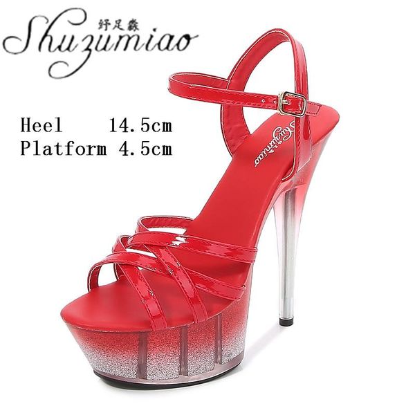 sandals cross belt pole dancing women nightclub show platform super high heel 14 cm party club stripper model crystal shoes, Black
sandals cross belt pole dancing women nightclub show platform super high heel 14 cm party club stripper model crystal shoes, Black