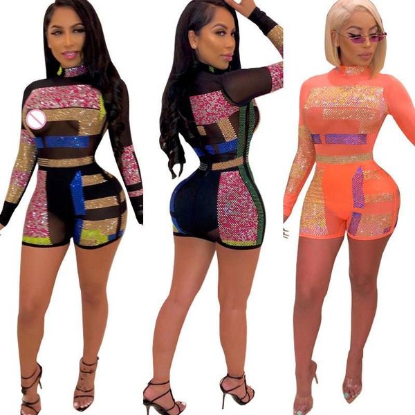women's jumpsuits & rompers summer 2021 plus size jumpsuit patchwork women body woman playsuit overalls bodysuit mono mujer, Black;white
women's jumpsuits & rompers summer 2021 plus size jumpsuit patchwork women body woman playsuit overalls bodysuit mono mujer, Black;white