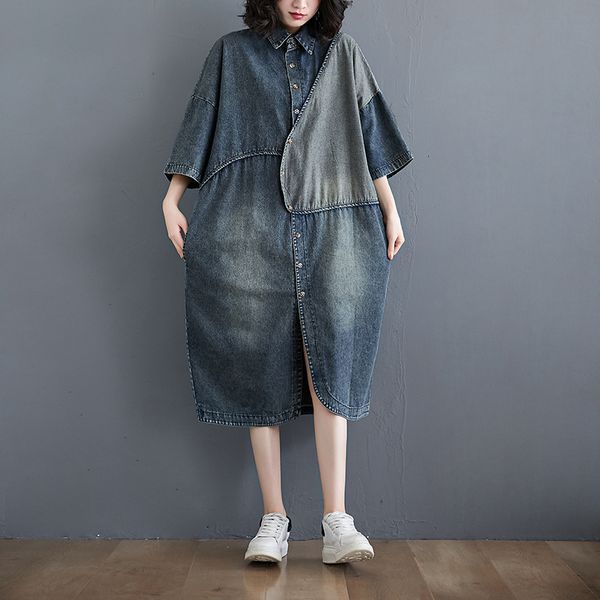 casual dresses vintage autumn denim in women's lapel casual collar midi jeans dressed half-sleeve loosely altered color fs4z, Black;gray
casual dresses vintage autumn denim in women's lapel casual collar midi jeans dressed half-sleeve loosely altered color fs4z, Black;gray