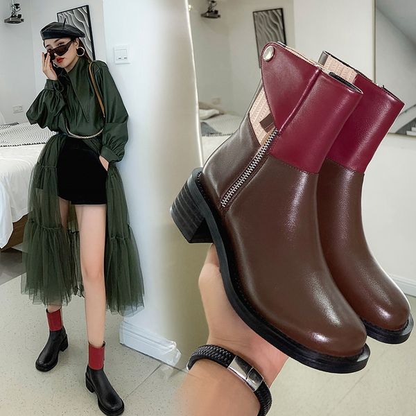 cow suede round toe thick high heels platform western boots party career office lady zipper ankle boots zapatos de mujer winter, Black
cow suede round toe thick high heels platform western boots party career office lady zipper ankle boots zapatos de mujer winter, Black