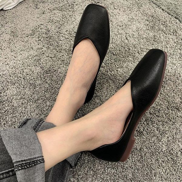 women's shoes 2021 spring square head retro spring and autumn shallow mouth women's shoes fairy temperament casual, Black;red
women's shoes 2021 spring square head retro spring and autumn shallow mouth women's shoes fairy temperament casual, Black;red