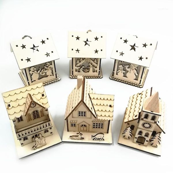light up wooden house ornament christmas hanging pendant for indoor holiday party decor#11
light up wooden house ornament christmas hanging pendant for indoor holiday party decor#11