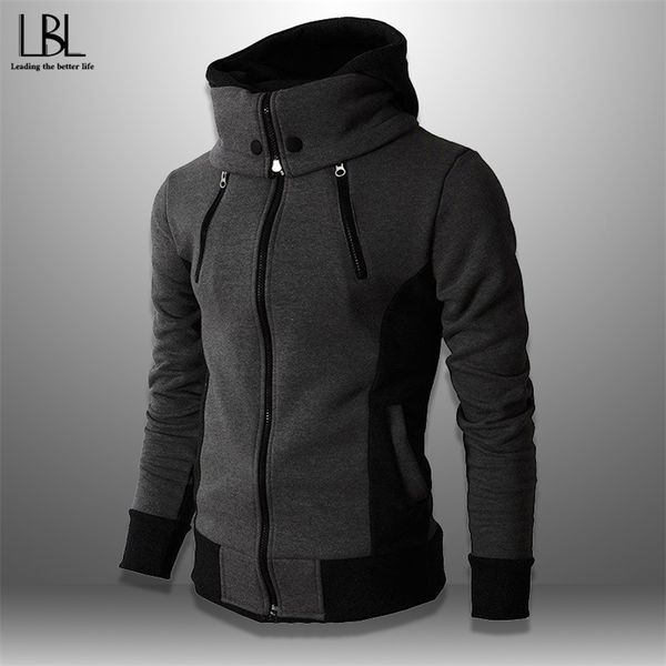 mens hoodies streetwear fleece turtleneck sweatshirts men outwear zipper hooded hoodie male hip hop casual men's clothing 201020, Black
mens hoodies streetwear fleece turtleneck sweatshirts men outwear zipper hooded hoodie male hip hop casual men's clothing 201020, Black