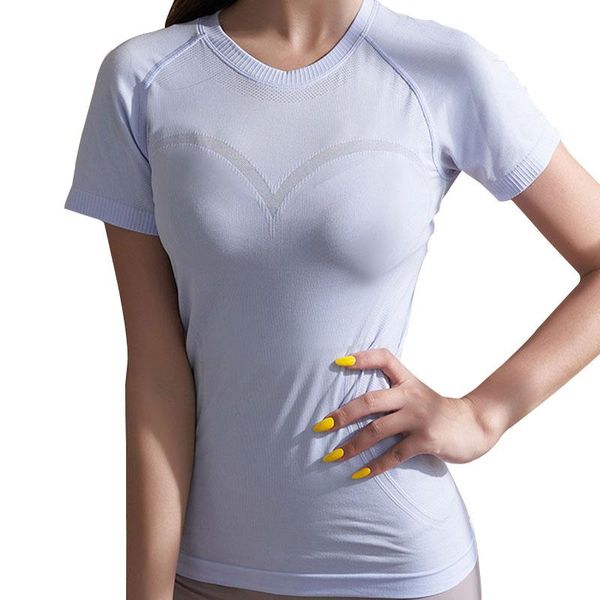 yoga outfit summer seamless short sleeve workout for women fitness crop active sportswear women's shirt
yoga outfit summer seamless short sleeve workout for women fitness crop active sportswear women's shirt