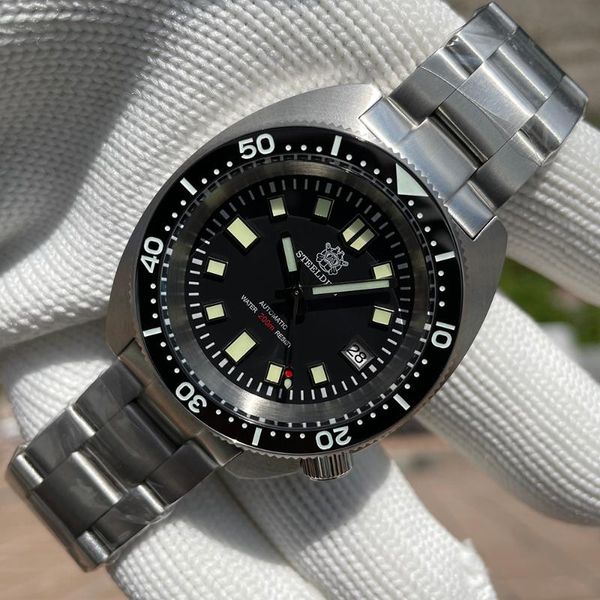 wristwatches steeldive design sd1977 style abalone dive watches japan nh35 ceramic bezel super swiss luminous 200m waterproof men's wat, Slivery;brown
wristwatches steeldive design sd1977 style abalone dive watches japan nh35 ceramic bezel super swiss luminous 200m waterproof men's wat, Slivery;brown