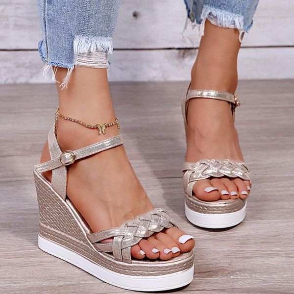 sandals lyxlyh for dropship wedges back strap buckle solid platform sweet 2021 woman shoes, Black
sandals lyxlyh for dropship wedges back strap buckle solid platform sweet 2021 woman shoes, Black