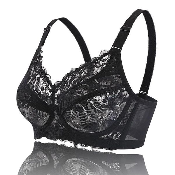 lingeries women bras plus size 110efg super thin large cups breathable lace women's underwear, Red;black
lingeries women bras plus size 110efg super thin large cups breathable lace women's underwear, Red;black