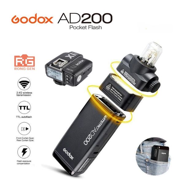 godox ad200 slr flash pocket lights high-speed outdoor shooting light 2.4g wireless for camera high speedl
godox ad200 slr flash pocket lights high-speed outdoor shooting light 2.4g wireless for camera high speedl