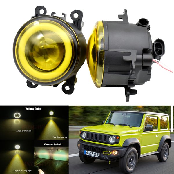 2pcs led angel eye drl for suzuki jimny jb64 jb74 2018 2019 2020 led fog lights lamp lens daytime running light 12v h11
2pcs led angel eye drl for suzuki jimny jb64 jb74 2018 2019 2020 led fog lights lamp lens daytime running light 12v h11