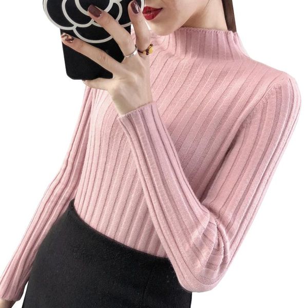 women's sweaters autumn winter full sleeve ribbed turtleneck pullovers 2021 elastic slim ladies jumpers women soft wool vertical stripe, White;black
women's sweaters autumn winter full sleeve ribbed turtleneck pullovers 2021 elastic slim ladies jumpers women soft wool vertical stripe, White;black