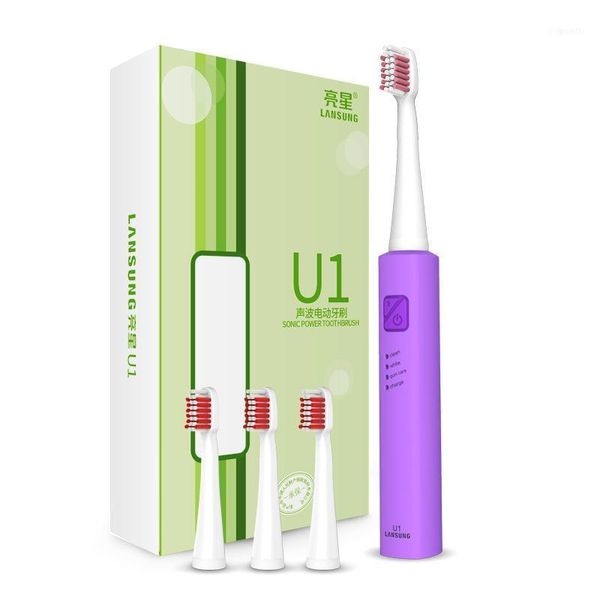 electronic toothbrush lansung u1 ultrasonic electric tooth brush cepillo dental oral hygiene vibrate usb11
electronic toothbrush lansung u1 ultrasonic electric tooth brush cepillo dental oral hygiene vibrate usb11